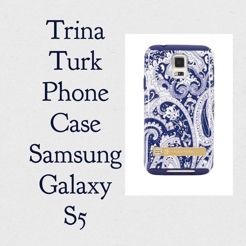 Trina Turk Phone Case for Samsung Galaxy S5 - NIB